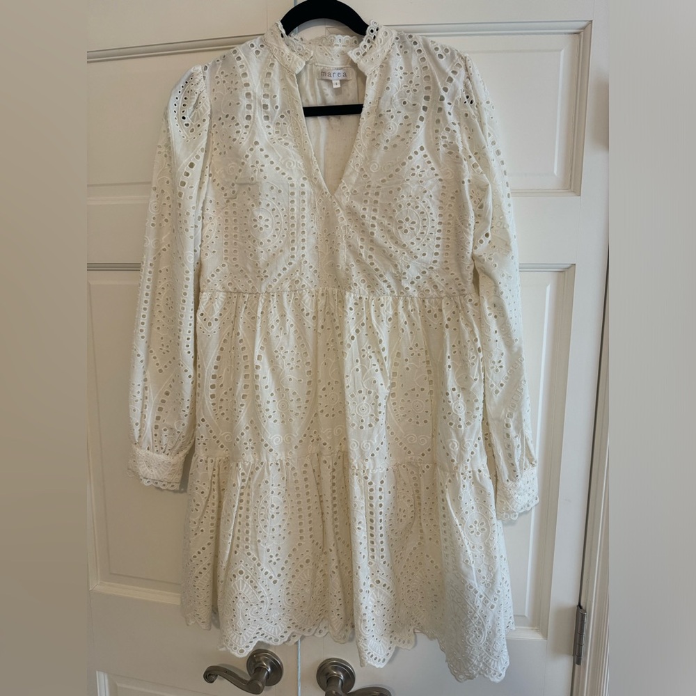 Marea off white Size small Eyelet Dress